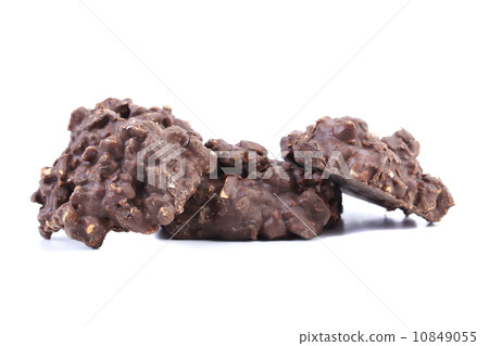 Handmade chocolate candies. 10849055
