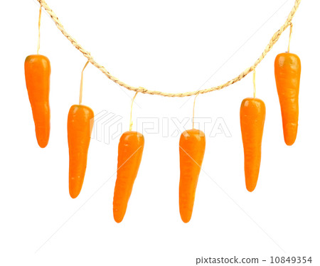 Close-up of a toy carrot 10849354