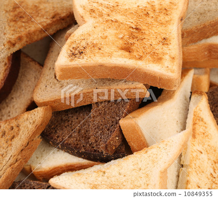 Close up of different sliced bread 10849355
