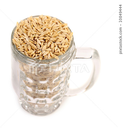 Glass with barley Glass with barley 10849444