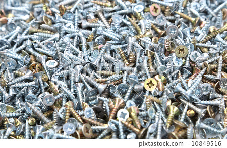 Zinked and anodized screws Zinked and anodized screws 10849516