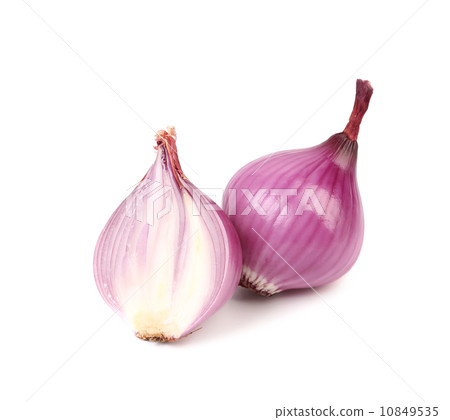 Red sliced onion 10849535