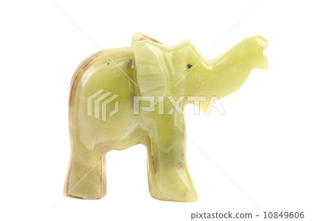 Jade elephant. 10849606