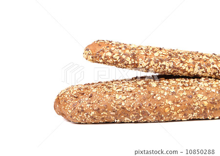 Tasty buns with different seeds 10850288