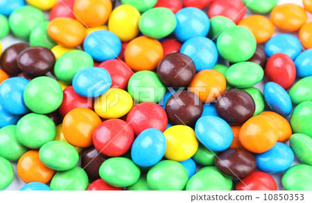 Background of chocolate balls 10850353