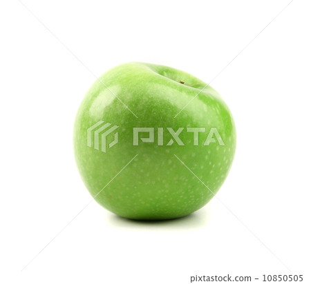 Granny Smith of apple from low perspective. Granny Smith of apple from low perspective. 10850505