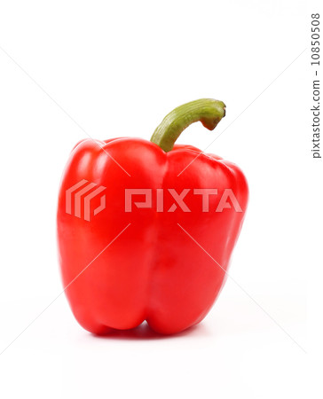 Red pepper with tail. Red pepper with tail. 10850508