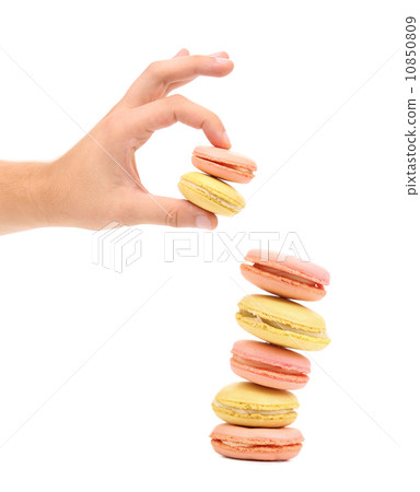 Stack of macaroons cakes Stack of macaroons cakes 10850809