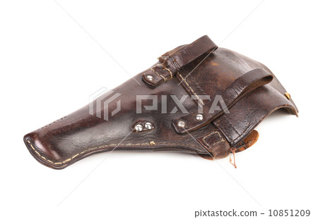Old brown holster. Old brown holster. 10851209
