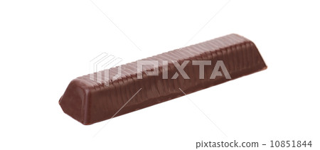 Black chocolate bar with filling. 10851844