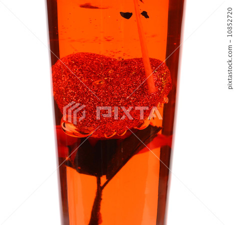 Heart sinked into wine. 10852720