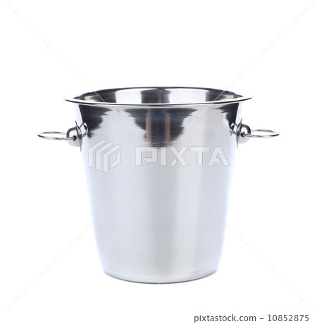 Empty bucket for champagne bottle. Empty bucket for champagne bottle. 10852875