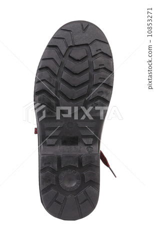 Black shoe sole. Black shoe sole. 10853271
