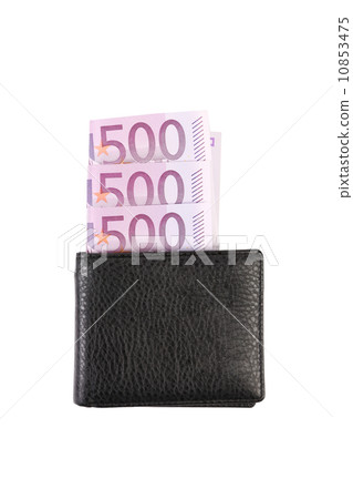 Five hundred euro in purse. Five hundred euro in purse. 10853475