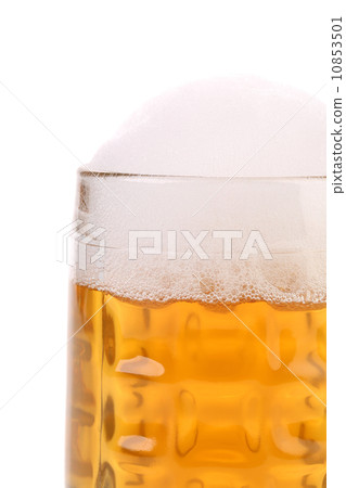 Closeup of mug with beer. 10853501