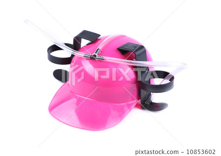 Hands free for drink hat. 10853602