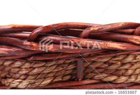 Background of wickerwork. Close up. 10853807