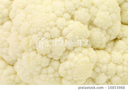 Background of cauliflower. Close up. Macro. 10853988