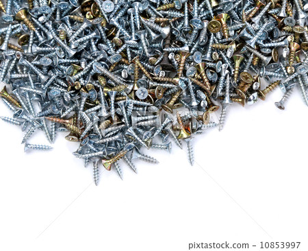 Zinked and anodized screws frame 10853997