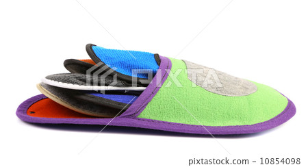 Colourful slippers into big slipper 10854098