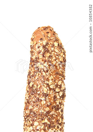 Close up of bread made from whole grain. 10854382