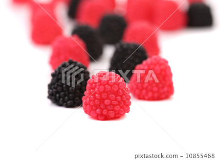 Jelly fruit like blackberry. 10855468