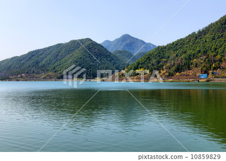 Mountain scenery, lakes and reservoirs Mountain scenery, lakes and reservoirs 10859829