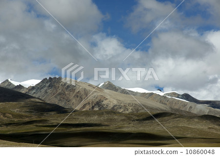 Snow Mountain in Tibet 10860048