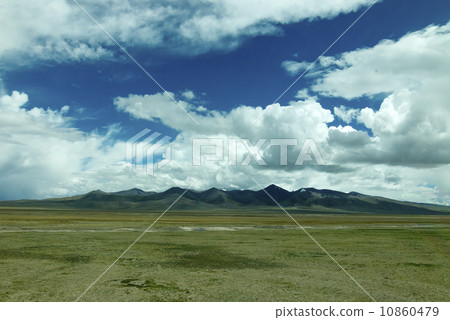 Snow Mountain in Tibet 10860479