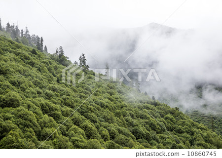 Mountains clouds 10860745