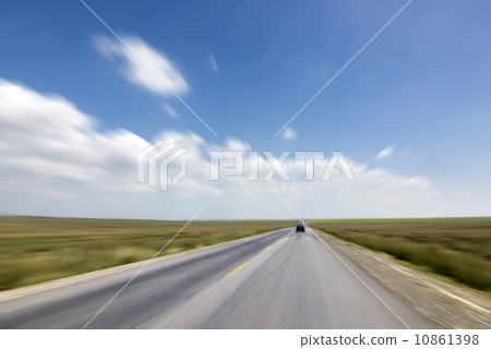Quiet road afar Quiet road afar 10861398