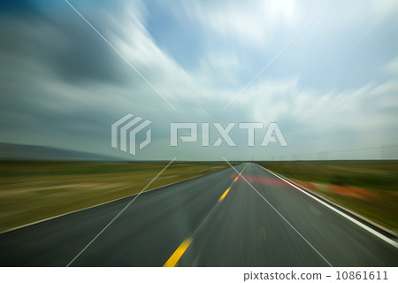 Highway in the future 10861611