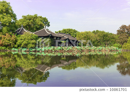 Hangzhou lake pavilion Hangzhou lake pavilion 10861701