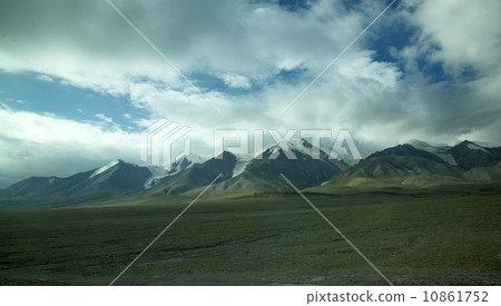Snow Mountain in Tibet 10861752