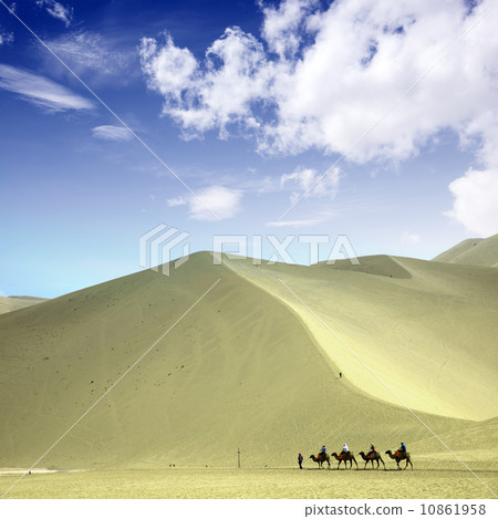 Chinese Dunhuang desert camel Chinese Dunhuang desert camel 10861958