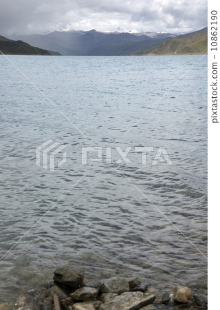 Snow lake in Tibet Snow lake in Tibet 10862190