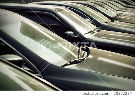 Abandoned car parking Abandoned car parking 10862284