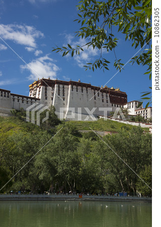 Tibet the Potala Palace lake 10862305