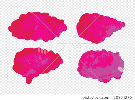 Paint Beautiful of watercolor clouds illustration 10864270
