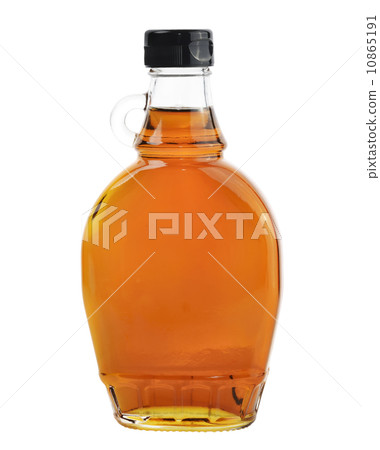 Maple Syrup Isolated On White Background. Maple Syrup Isolated On White Background. 10865191