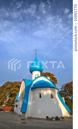 Modern Orthodox Church in Saint-Petersburg, Russia 10865770