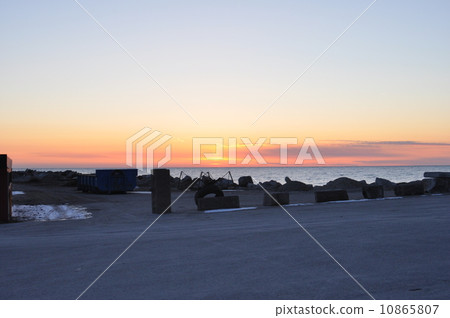 Port of Gotland Island 10865807