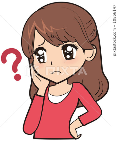 A woman with doubt 10866147