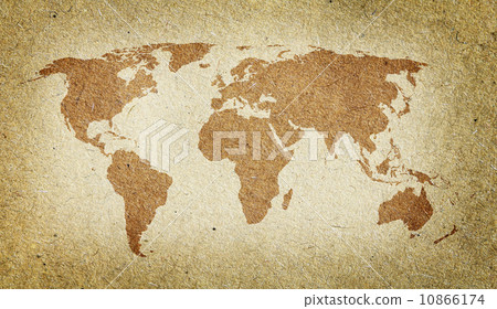Vintage world map Vintage world map 10866174