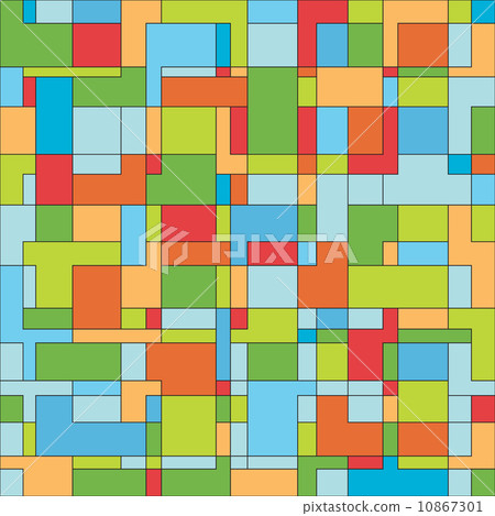 Abstract seamless tiled vector background - Stock Illustration ...