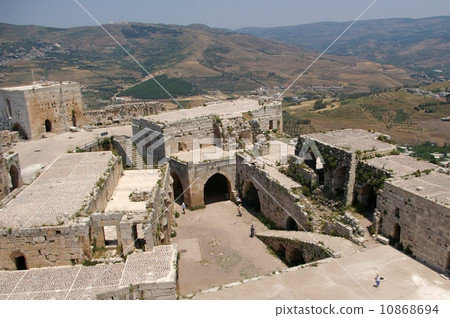 View from Crack de Chevalier - Stock Photo [10868694] - PIXTA