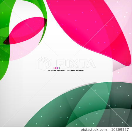 Bright colorful business flowing shapes design Bright colorful business flowing shapes design 10869357