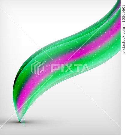 Smooth colorful business elegant wave design Smooth colorful business elegant wave design 10869602