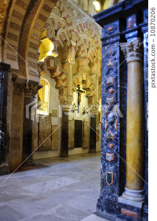 Christ statue in Islamic architecture Mezquita [Spain] 10870206