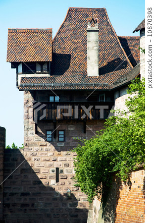 Interesting old house in Nuremberg 10870398